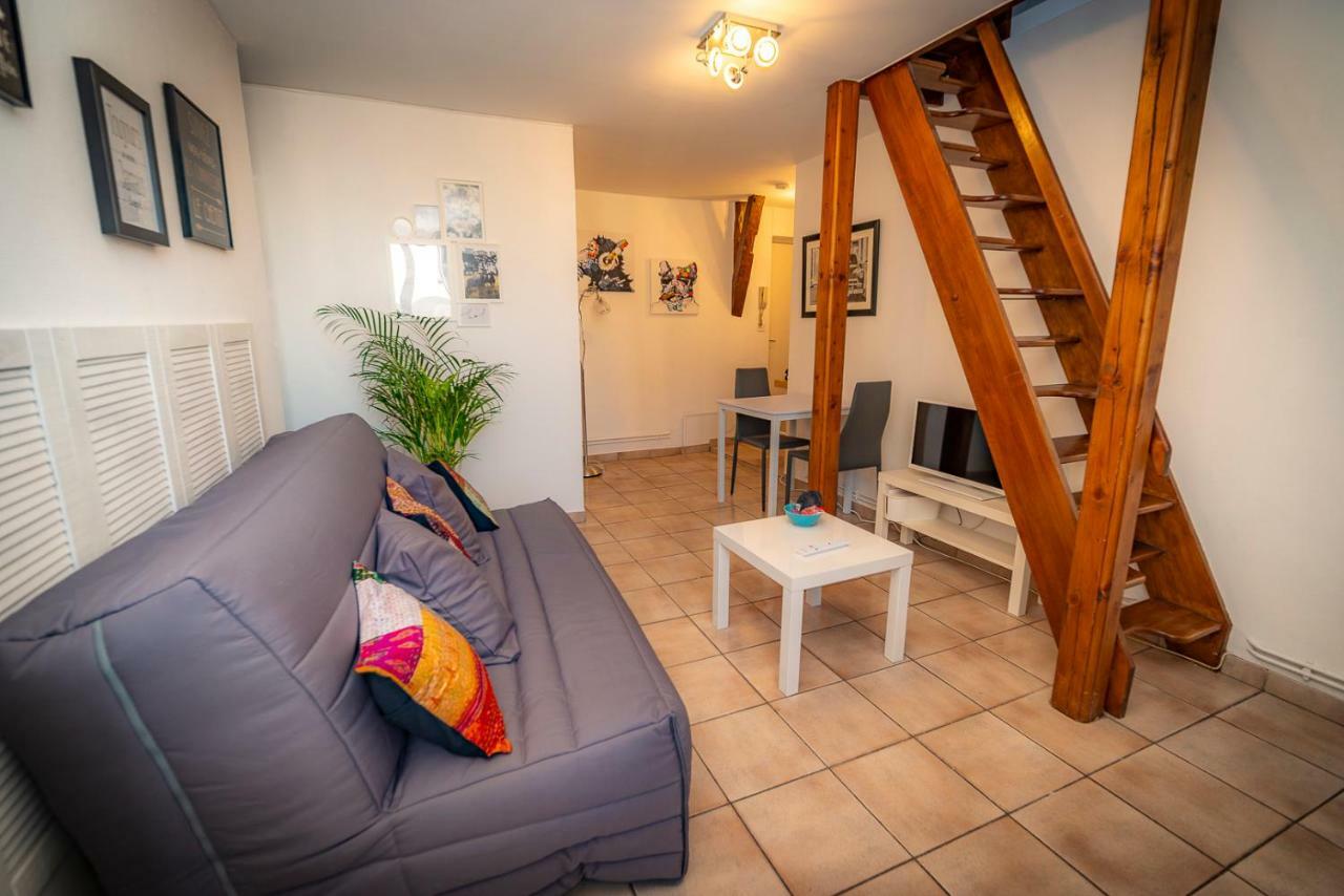 DUPLEX dans CENTRE VILLE  Troyes Exterior foto